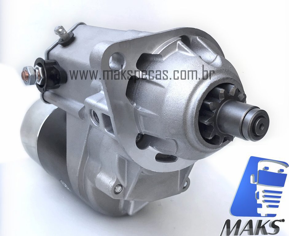 MPD630 - Motor de partida modelo Denso 228000-0630 24V, 4.5kW, 10 dentes, aplicação Cummins, Komatsu, Case