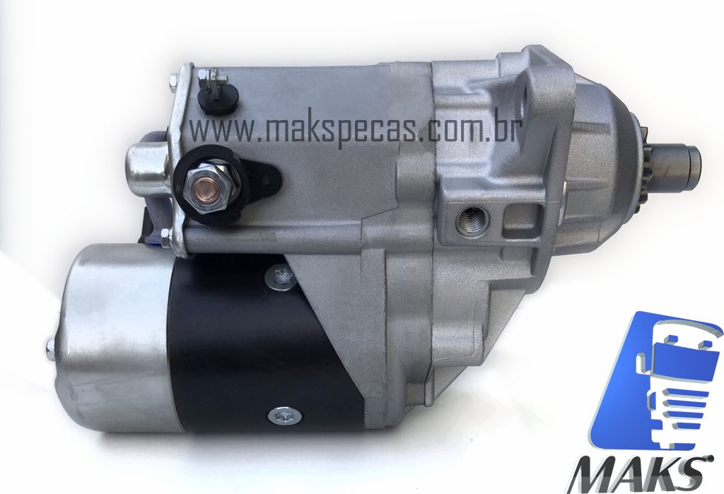 MPD630 - Motor de partida modelo Denso 228000-0630 24V, 4.5kW, 10 dentes, aplicação Cummins, Komatsu, Case