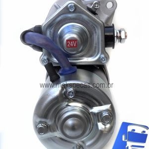 MPD630 - Motor de partida modelo Denso 228000-0630 24V, 4.5kW, 10 dentes, aplicação Cummins, Komatsu, Case