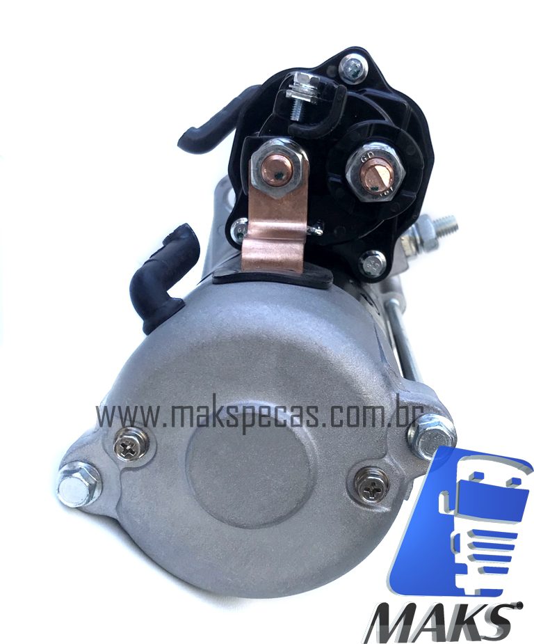 MPD7100 - Motor de partida modelo Denso 428000-7100, 438000-0060 24V, 4.8Kw, 10 Dentes. Aplicação Cummins /Volare 438000-7100
