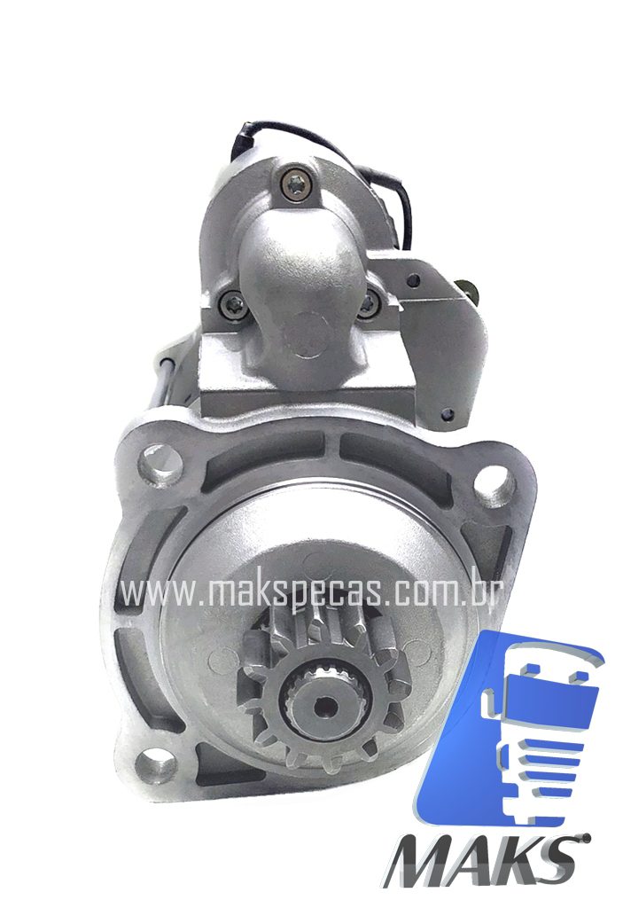 MPLB012 - Motor de partida/ Arranque tipo Bosch 0001330012 24V 6,0kw 12 dentes, aplicação Liebherr 10219978, outros.