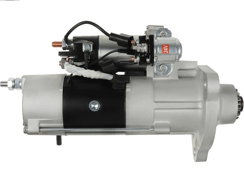 MPM62173 - Motor de Partida tipo Mitsubishi M009T62173 24V 5.5kW 12D. Aplicação Volvo FH12, B12R, outros.