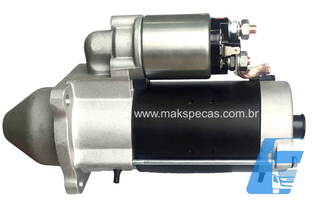MPB0022 - Motor de arranque modelo Bosch 0001231016 24V 4,0Kw, 10 dentes. (Iveco 04892338, 2995986, 4892338) Aplicação: Case, Cummins, Iveco.