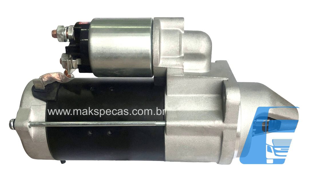 MPB0022 - Motor de arranque modelo Bosch 0001231016 24V 4,0Kw, 10 dentes. (Iveco 04892338, 2995986, 4892338) Aplicação: Case, Cummins, Iveco.