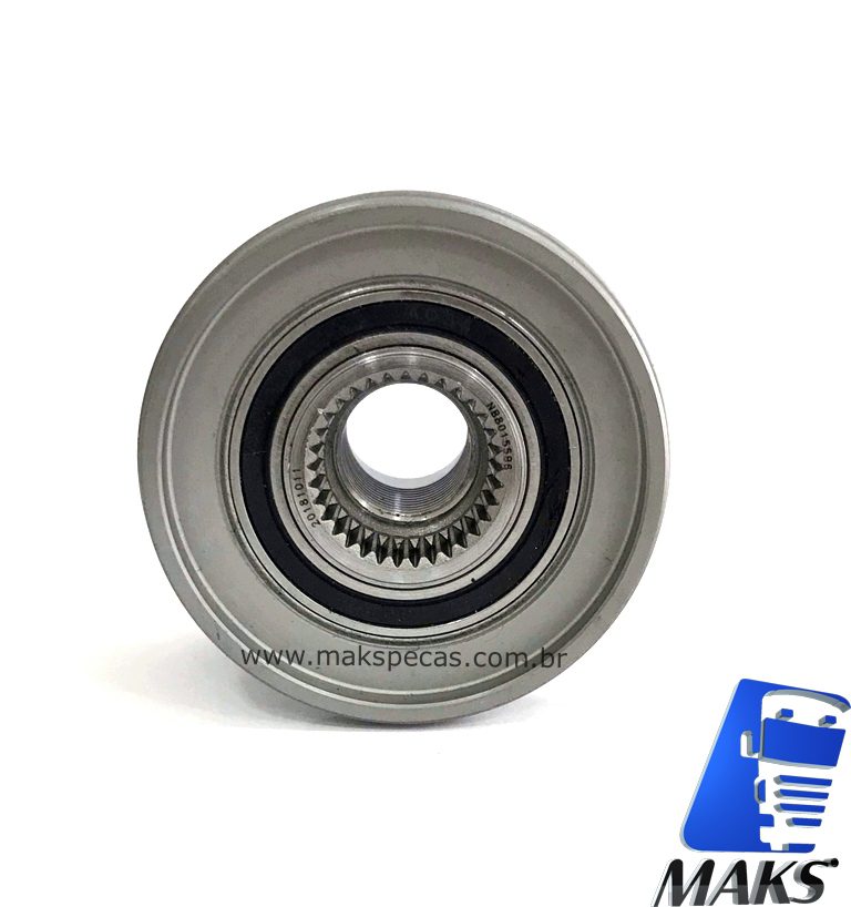 POL653 - Polia para alternador modelo Valeo 12V/ 180A