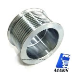 POL8191 -  Polia alternador eletrônico tipo Mitsubishi A004TA8191 24V 100A aplicação Volvo