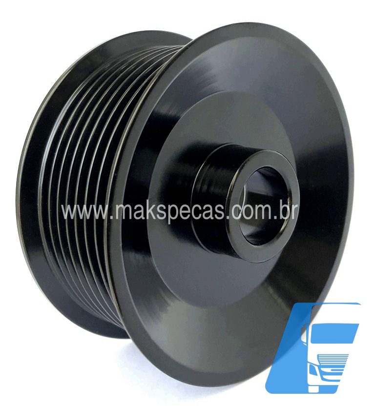 POL8891 - Polia para alternador Mitsubishi A003TA8891, Volvo 20804899, outros