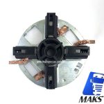 PE002S - Porta escovas (2004336100) para motor de arranque (partida) Bosch F042002135, (mesmo 0001261002 Geração 2) HXF95-L 24V. Aplicação Scania Highline série 3/4/5.