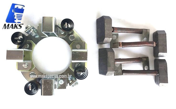 PE3330 - Porta escovas para motor de arranque modelo Nikko 24V, 7.5kW 0230003330, Komatsu