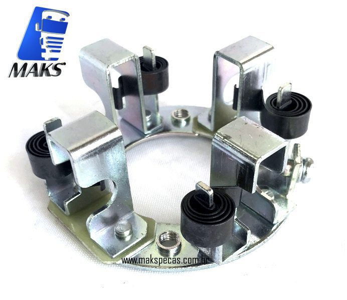 PE3330 - Porta escovas para motor de arranque modelo Nikko 24V, 7.5kW 0230003330, Komatsu