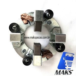 PE38MT - Porta escovas para motor de arranque modelo Delco Remy 38MT 24V, 10528064. Volvo, Ford, Volkswagem, Case, Cummins, Scania, Outros.