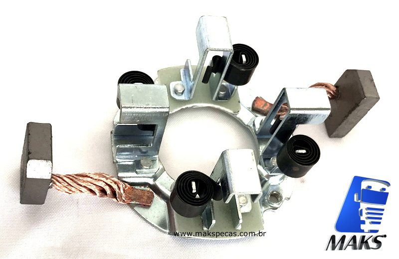 PEM1171 - Porta escovas para motor de arranque modelo Mitsubishi da série M9 5,5 kW 24V. Diversas aplicações