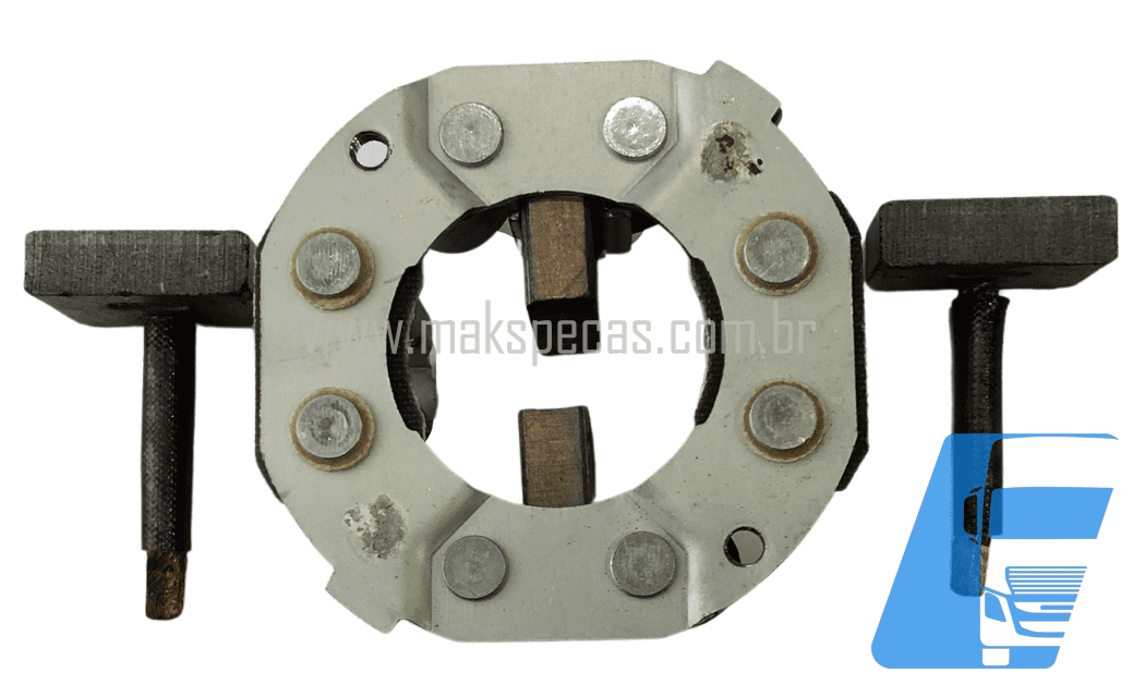PE9121 - Porta escovas para motor de arranque modelo Denso 428000-9121 24V 7,0kW aplicação Caterpillar