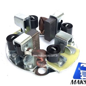 PED5641 - Porta escovas para motor de arranque modelo Denso 24V, 4,5Kw, 10dentes. Aplicação Iveco, Case, Caterpillar, New Holand, Toyota