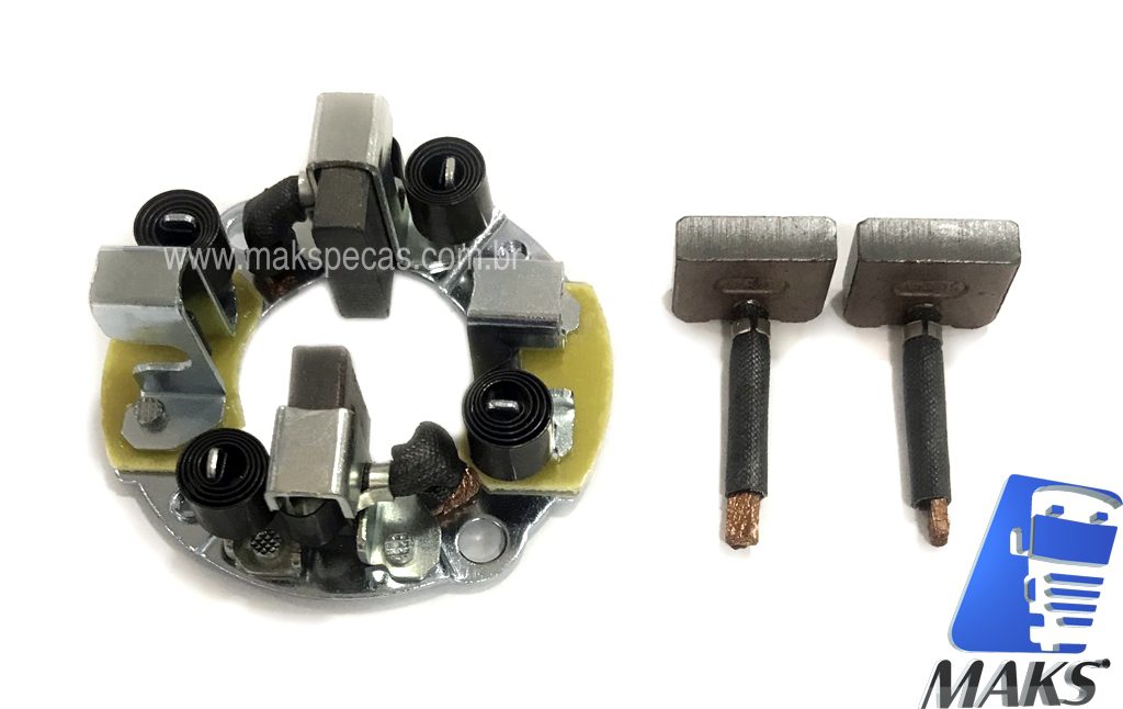 PED7100 - Porta escovas para motor de arranque modelo Denso 428000-7100 24V, 4.8Kw, 10 Dentes.