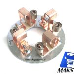 PEJE006 - Porta escovas para motor de arranque modelo Bosch JE 24V MBB, Scania