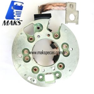 PELB012 - Porta escovas para motor de arranque modelo Bosch 0001330012, 0001330067, 0001330068 24V 6,0Kw, 12 Dentes, LIEBHERR