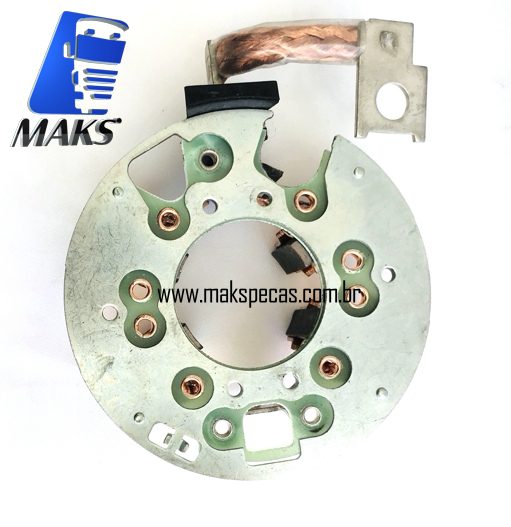 PELB012 - Porta escovas para motor de arranque modelo Bosch 0001330012, 0001330067, 0001330068 24V 6,0Kw, 12 Dentes, LIEBHERR