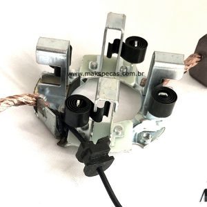 PEM1171TH - Porta escovas com sensor térmico para motor de arranque modelo Mitsubishi M9, 5.5kW, 24V. Aplicação Volvo, Cummins.