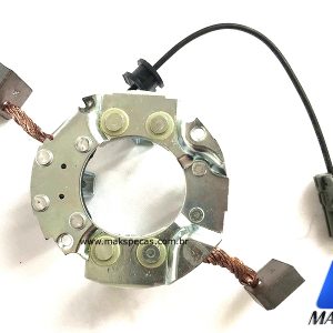 PEM1171TH - Porta escovas com sensor térmico para motor de arranque modelo Mitsubishi M9, 5.5kW, 24V. Aplicação Volvo, Cummins.