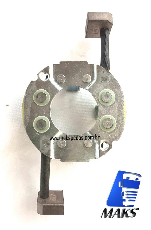 PEM8 - Porta escovas para motor de arranque modelo Mitsubishi série M8, 5,0kW, 24V. Aplicação Caterpillar , MAN, Kobelco