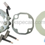 PEM83879 - Porta escovas para motor de partida tipo Mitsubishi M009T83879 24V 7.0kW 12 dentes, aplicação Volvo.