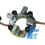 PEM8671 - ​Porta escovas partida Mitsubishi M008T61671. Aplicação Iveco 504025884 24V 10 dentes. Lester 30221.