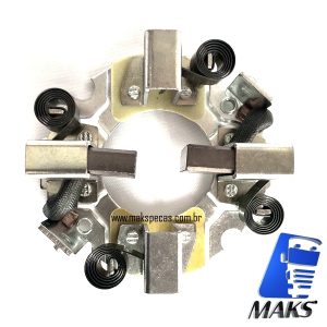 PEMI472 - Porta escovas para motor de arranque modelo Mitsubishi M009T80472. Aplicação MBB, Volvo.