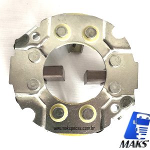 PEMI472 - Porta escovas para motor de arranque modelo Mitsubishi M009T80472. Aplicação MBB, Volvo.