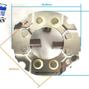 PEMI472 - Porta escovas para motor de arranque modelo Mitsubishi M009T80472. Aplicação MBB, Volvo.