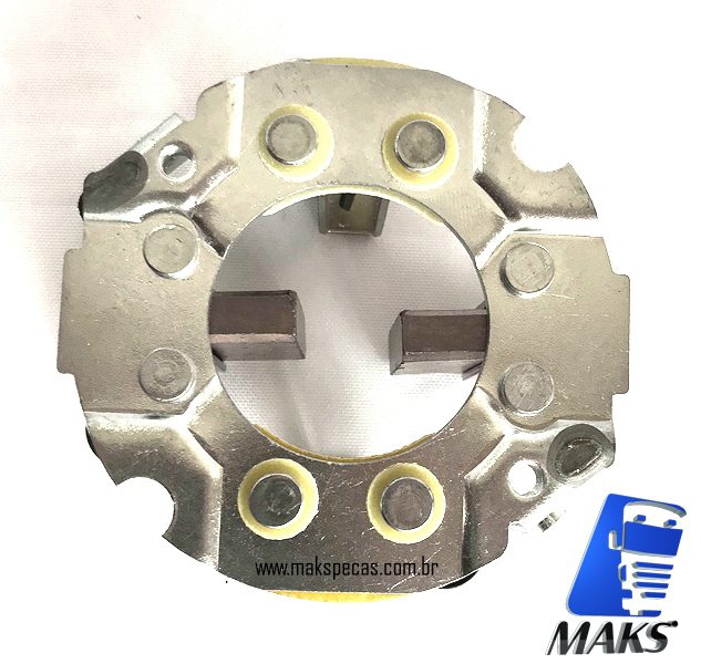 PEMI472 - Porta escovas para motor de arranque modelo Mitsubishi M009T80472. Aplicação MBB, Volvo.
