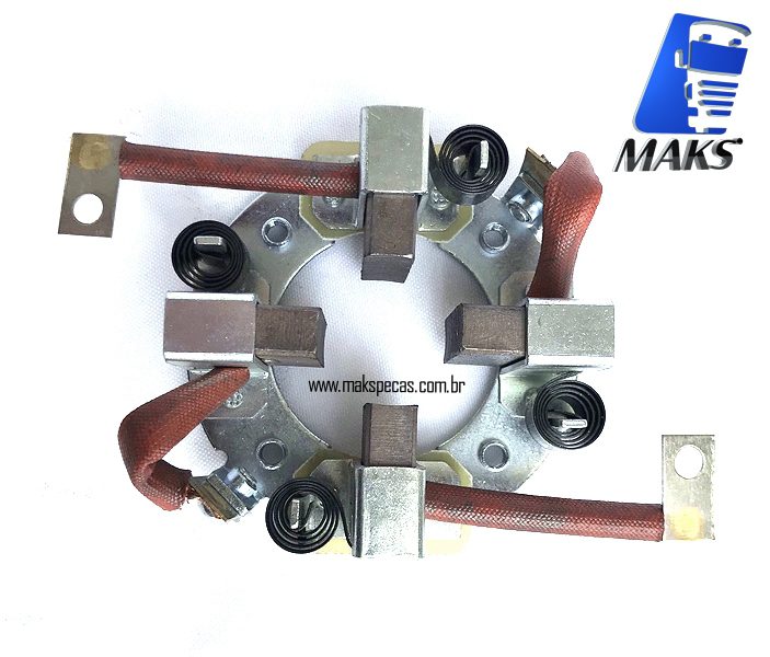 PEN7171 - Porta escovas partida modelo Nikko 230007171 24V 7.5Kw, 15 dentes. Mitsubishi S12R S16R 15T