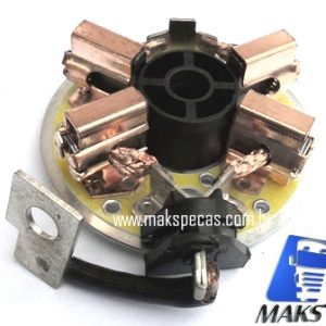 PES4001 - Porta escovas para motor de arranque modelo Bosch F042002135, (mesmo 0001241001 Geração 1) HEF95-L24V, LESTER 19795.