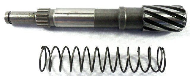 EXM7550 - Eixo e mola do impulsor para motor de Partida tipo Denso 24V, 5,5Kw, 10dentes. Aplicação Iveco, outros