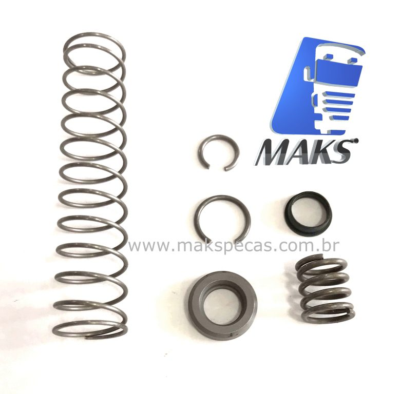 KRD7550 -Kit reparo para motor de arranque tipo Denso N940, 228000-7550, STR70278, 24V 5,5KW 10dentes, aplicação Iveco Cursor