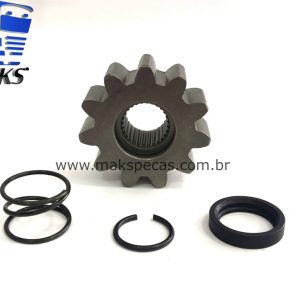 PDR330 - Kit pinhão mod DR10526458 para motor de arranque modelo Delco Remy 39MT 24V 9,0kW, Caterpillar, Clark, Cummins, Terex.  Ref. Delco Remy