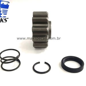 PDR330 - Kit pinhão mod DR10526458 para motor de arranque modelo Delco Remy 39MT 24V 9,0kW, Caterpillar, Clark, Cummins, Terex.  Ref. Delco Remy