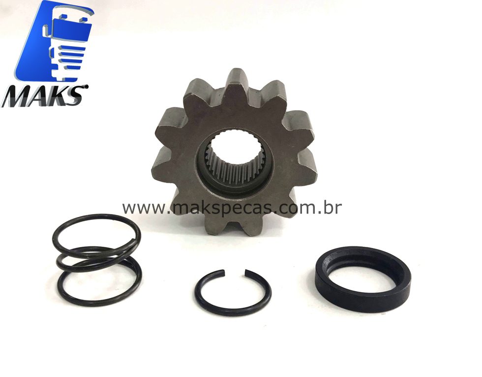 PDR330 - Kit pinhão mod DR10526458 para motor de arranque modelo Delco Remy 39MT 24V 9,0kW, Caterpillar, Clark, Cummins, Terex.  Ref. Delco Remy