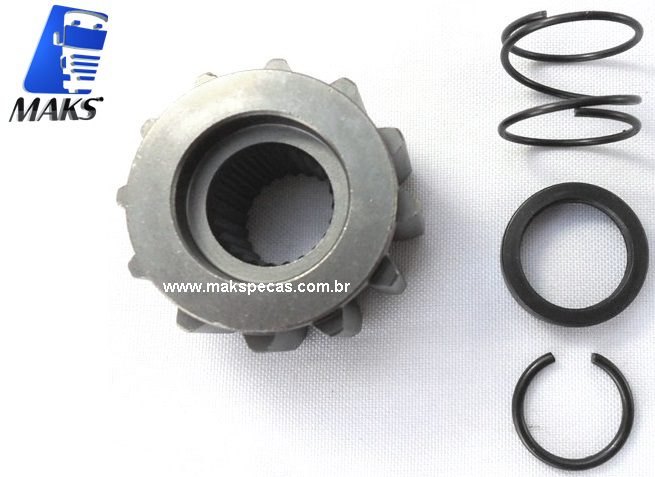 PH39MT - Kit pinhão para motor de partida Delco Remy 8200519 12 dentes, MBB Axor, 2035, 2040, 2044, 2540, 2044, 2540, 2544, 2640, 2644, 3340, 4140, O500RS, RSD, OM457LAE