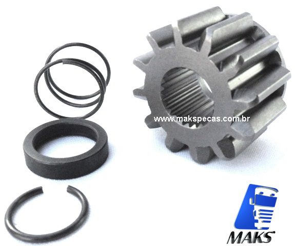 PH39MT - Kit pinhão para motor de partida Delco Remy 8200519 12 dentes, MBB Axor, 2035, 2040, 2044, 2540, 2044, 2540, 2544, 2640, 2644, 3340, 4140, O500RS, RSD, OM457LAE