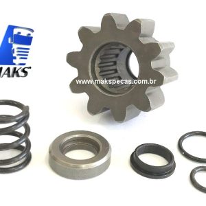 PHD5001 - Kit pinhão para motor de arranque tipo Denso 228000-5001 24V, 10 dentes. Aplicação Cummins 3282626, 3675289RX, 3957596, Komatsu 600-863-5110, 600-863-5111, Nippondenso 228000-5000, 228000-5001, 228000-5002, 228000-5003, 9722809-50