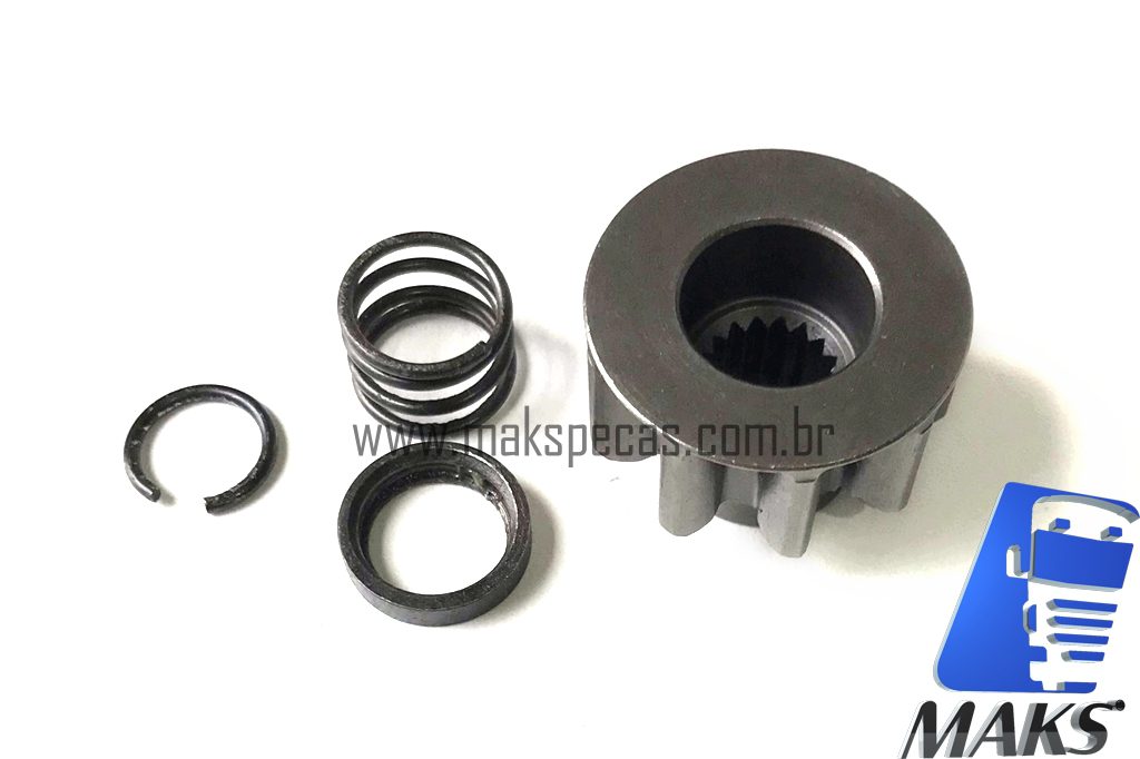 PHD664 - Kit pinhão para motor de arranque modelo Denso 228000-0664 12V 1,4 KW 9 dentes CW aplicação KUBOTA , BOBCAT, BOMAG , CASE