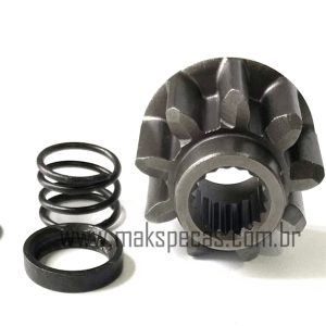 PHD664 - Kit pinhão para motor de arranque modelo Denso 228000-0664 12V 1,4 KW 9 dentes CW aplicação KUBOTA , BOBCAT, BOMAG , CASE