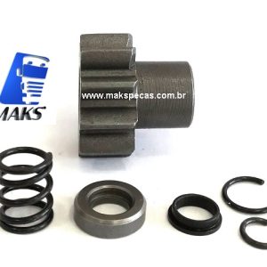 PHD7550 - Kit pinhão para motor de Partida tipo Denso 228000-7550 24V, 5,5Kw, 10dentes. Aplicação Iveco Cursor.