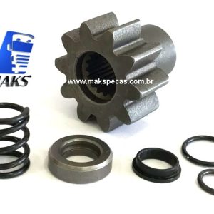 PHD7550 - Kit pinhão para motor de Partida tipo Denso 228000-7550 24V, 5,5Kw, 10dentes. Aplicação Iveco Cursor.