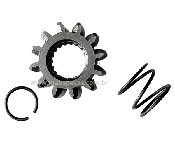 PHLB012 - Kit pinhão para motor de arranque modelo Bosch 0001330012, 0001330067, 0001330068 24V 6,0Kw, 12 Dentes.