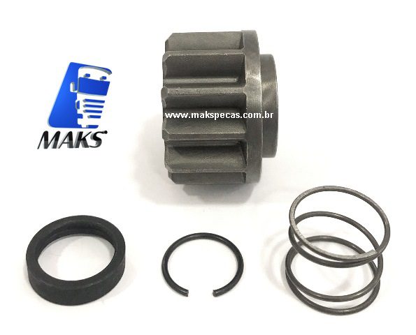 PHM1171 - Kit Pinhão 12 dentes para motor de partida mitsubishi M009T61171, Volvo FH, outros