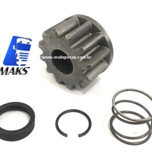 PHM1171 - Kit Pinhão 12 dentes para motor de partida mitsubishi M009T61171, Volvo FH, outros