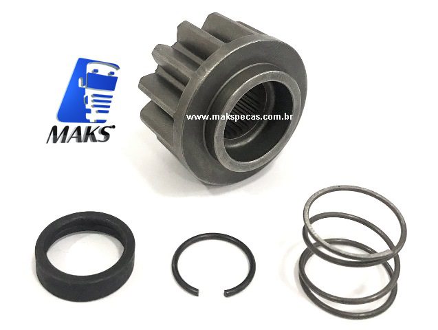 PHM1171 - Kit Pinhão 12 dentes para motor de partida mitsubishi M009T61171, Volvo FH, outros