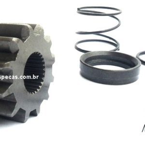 PHM1171B - Pinhão 12 dentes para motor de arranque modelo Mitsubishi M009T61171, Iveco Stralis, outros